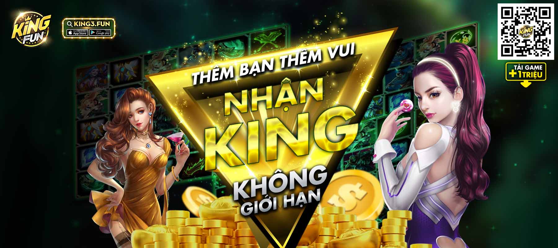 Sự kiện Kingfun tháng 8/2022: LÀM GIÀU KHÔNG KHÓ CÓ KING FUN LO